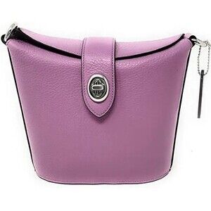 Coach Addie Crossbody Bag in Violet Orchid  Pebble Leather C2814 NWT F/S